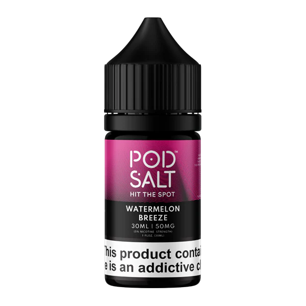 Watermelon Breeze Pod Salt Onyx Salts